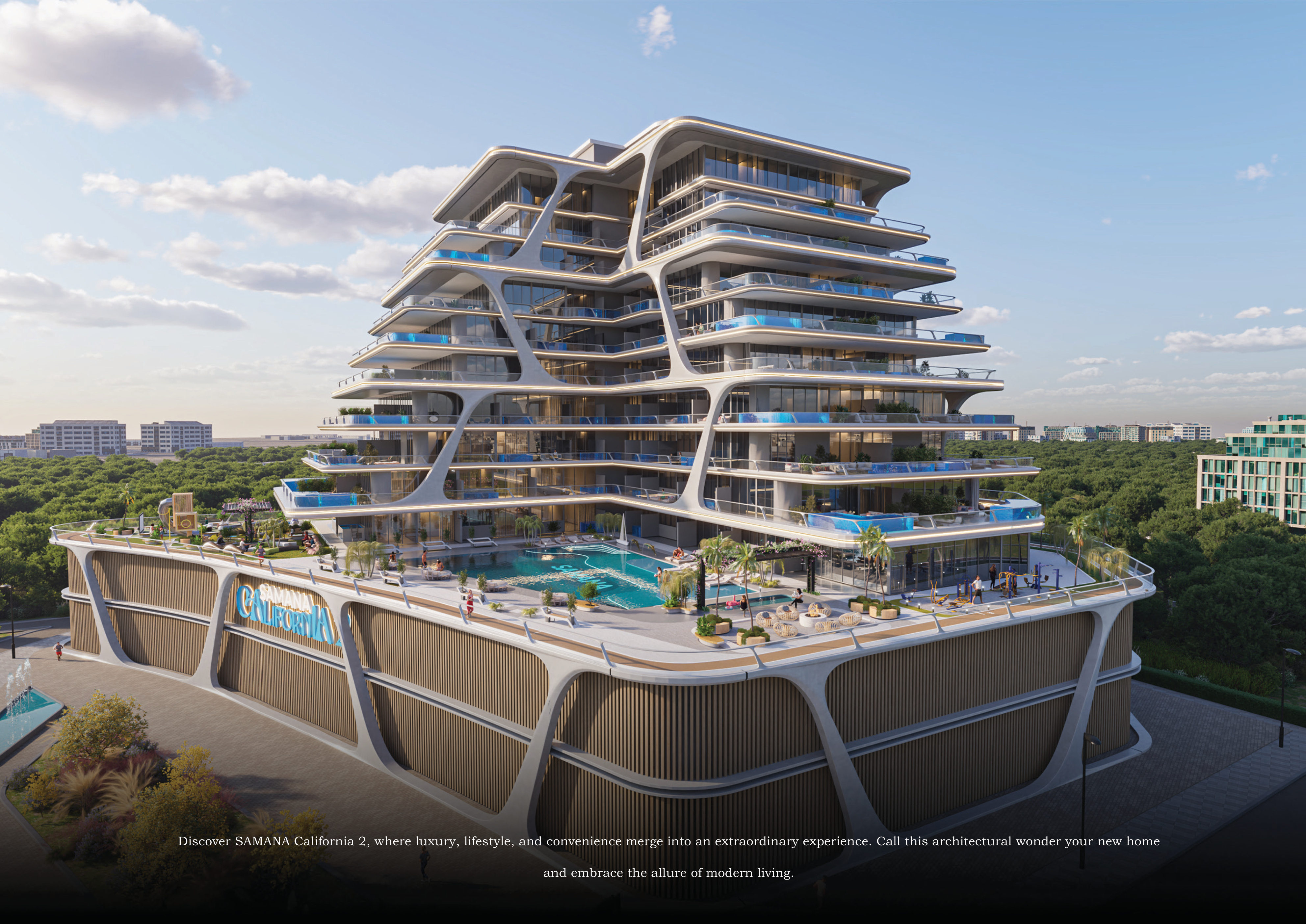 Samana California 2 residences with private pools