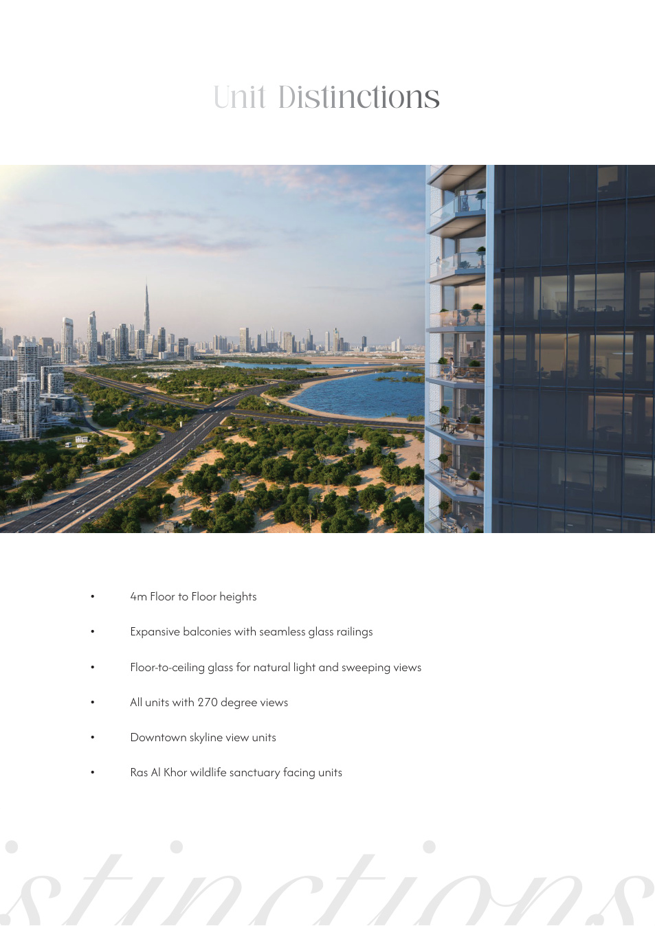 View from The S toward the Downtown Dubai skyline